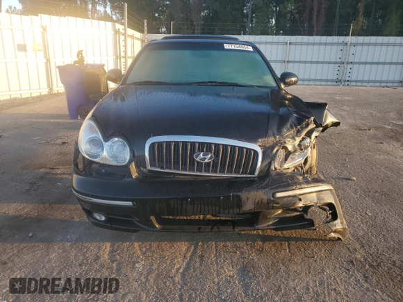 2004 Hyundai Sonata GLS with VIN KMHWF35H44A913025, listed as a Copart auction lot 77154804 with 113,262 mi miles and Salvage Title. Bid and sale history available at carsss.com. Image 5.