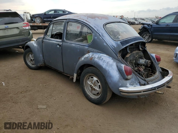 1970 Volkswagen Beetle with VIN 1102591381, listed as a Copart auction lot 66909304 with 10,152 mi miles and Non Repairable. Bid and sale history available at DreamBid. Image 2.
