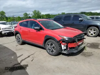 2024 Subaru Crosstrek Premium with VIN JF2GUADC7R8317562, listed as a Copart auction lot 58745655 with 20,425 mi miles and Salvage title. Bid and sale history available at DreamBid. Image 4.