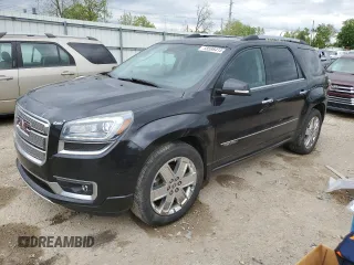 2014 GMC Acadia Denali z VIN 1GKKVTKD5EJ361077, wystawiony jako Copart lot #58598415 z przebiegiem 157 966 mil mil oraz Czysty tytuł • Clean title. Historia ofert i sprzedaży dostępna na DreamBid. Obrazek 1.