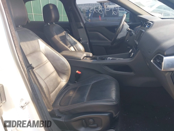 2017 Jaguar F-Pace 35t Prestige with VIN SADCK2BV7HA069340, listed as a IAAI auction lot 42482535 with 99,861 mi miles and . Bid and sale history available at DreamBid. Image 5.