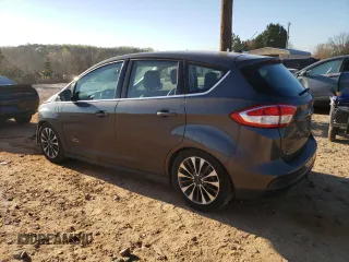 2017 Ford C-Max Energi Titanium with VIN 1FADP5FU4HL105032, listed as a Copart auction lot 46847244 with 96,090 mi miles. Bid and sale history available at carsss.com. Image 2.
