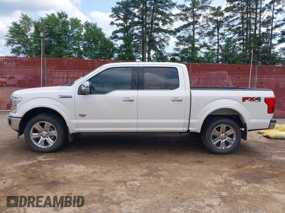 2018 Ford F-150 XL with VIN 1FTEW1EG5JFA30240, listed as a IAAI auction lot 42124343 with 102,361 mi miles and . Bid and sale history available at DreamBid. Image 14.
