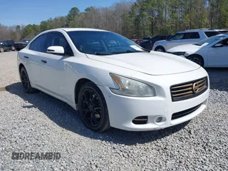 2013 Nissan Maxima S with VIN 1N4AA5AP3DC810582, listed as a IAAI auction lot 41756462 with 252,284 mi miles and . Bid and sale history available at DreamBid. Image 1.