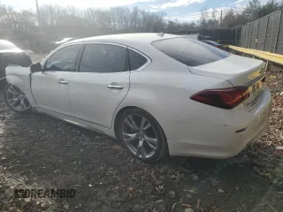 2016 Infiniti Q70 with VIN JN1BY1PR2GM721261, listed as a Copart auction lot 83307734 with 175,027 mi miles and Salvage title. Bid and sale history available at DreamBid. Image 2.