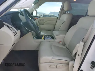 2022 Infiniti QX80 LUXE with VIN JN8AZ2AF9N9743479, listed as a Copart auction lot 49487225 with 44,780 mi miles and Salvage Title. Bid and sale history available at carsss.com. Image 7.