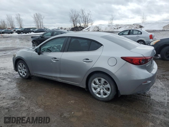2016 Mazda 3 i Touring with VIN 3MZBM1V75GM286733, listed as a Copart auction lot 46906915 with 37,989 mi miles and Salvage Title. Bid and sale history available at carsss.com. Image 2.