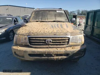 2002 Toyota Land Cruiser with VIN JTEHT05J122021423, listed as a Copart auction lot 75127634 with 0 mi miles and Non Repairable. Bid and sale history available at carsss.com. Image 5.