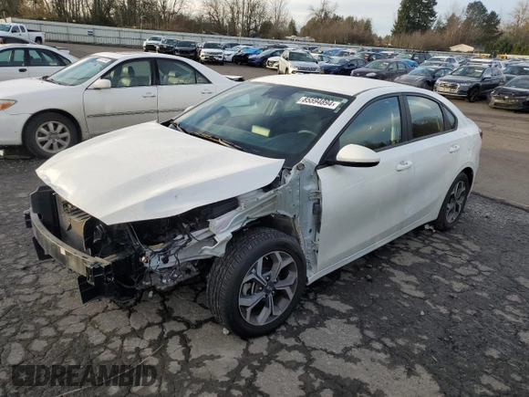 2021 Kia Forte LXS with VIN 3KPF24ADXME363142, listed as a Copart auction lot 85594894 with 64,371 mi miles and Salvage Title. Bid and sale history available at carsss.com. Image 1.