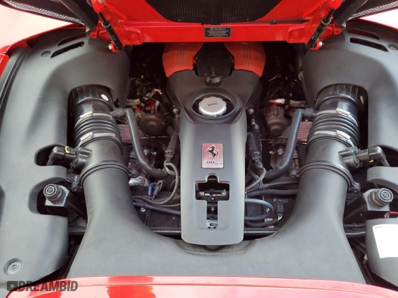 2017 Ferrari 488 Spider with VIN ZFF80AMA6H0228173, listed as a Copart auction lot 77401204 with NaN miles and Clean Title. Bid and sale history available at carsss.com. Image 11.