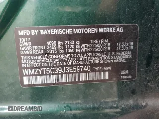 2018 MINI Countryman Cooper S with VIN WMZYT5C39J3E59740, listed as a Copart auction lot 80034544 with 69,735 mi miles and Salvage Title. Bid and sale history available at carsss.com. Image 14.