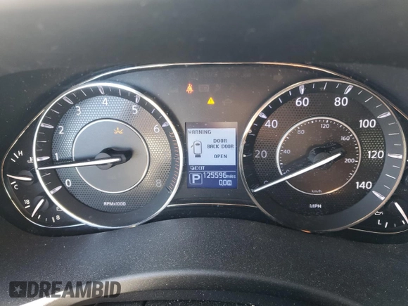 2018 Nissan Armada Platinum with VIN JN8AY2NFXJ9330252, listed as a Copart auction lot 49107385 with 125,596 mi miles and Salvage Title. Bid and sale history available at carsss.com. Image 9.