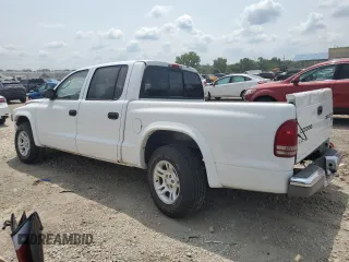 2004 Dodge Dakota SLT with VIN 1D7HL48K14S719751, listed as a Copart auction lot 64031654 with 288,226 mi miles and Salvage Title. Bid and sale history available at DreamBid. Image 2.