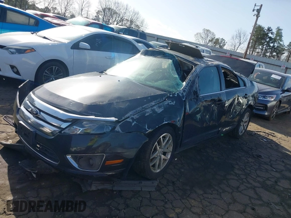 2012 Ford Fusion SEL with VIN 3FAHP0JG5CR347540, listed as a IAAI auction lot 41834383 with 1 mi miles. Bid and sale history available at carsss.com. Image 16.