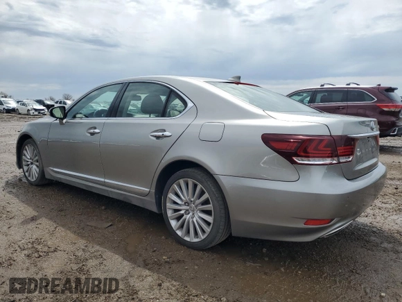 2017 Lexus LS 460 z VIN JTHCL5EF2H5029088, wystawiony jako Copart lot #53585065 z przebiegiem 100 721 mil mil oraz Szkoda całkowita • Salvage title. Historia ofert i sprzedaży dostępna na DreamBid. Obrazek 2.