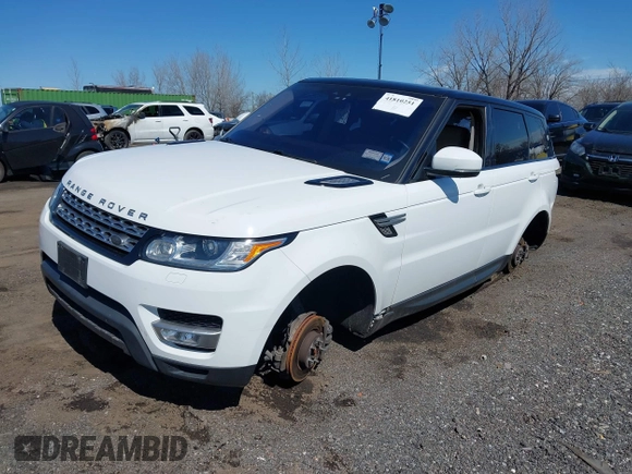 2017 Land Rover Range Rover Sport HSE with VIN SALWR2FV0HA134360, listed as a IAAI auction lot 41810251 with 73,407 mi miles and . Bid and sale history available at DreamBid. Image 2.