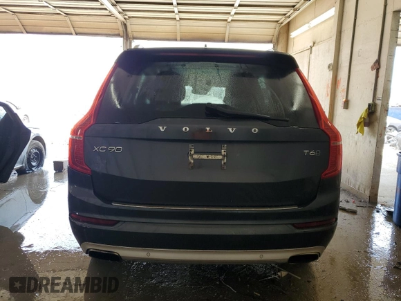 2016 Volvo XC90 T6 Momentum with VIN YV4A22PK6G1070699, listed as a Copart auction lot 48559015 with 117,095 mi miles and Salvage Title. Bid and sale history available at carsss.com. Image 6.