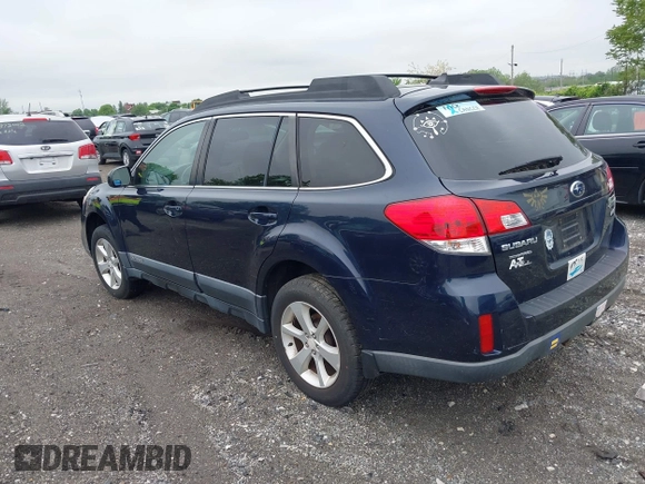 2014 Subaru Outback Premium with VIN 4S4BRBCCXE3280205, listed as a IAAI auction lot 42192715 with Not Provided miles and . Bid and sale history available at DreamBid. Image 3.