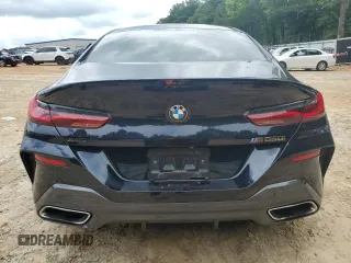 2021 BMW 8 Series M850i z VIN WBAGV8C06MCG35500, wystawiony jako Copart lot #59467425 z przebiegiem 54 268 mil mil oraz Szkoda całkowita • Salvage title. Historia ofert i sprzedaży dostępna na DreamBid. Obrazek 6.