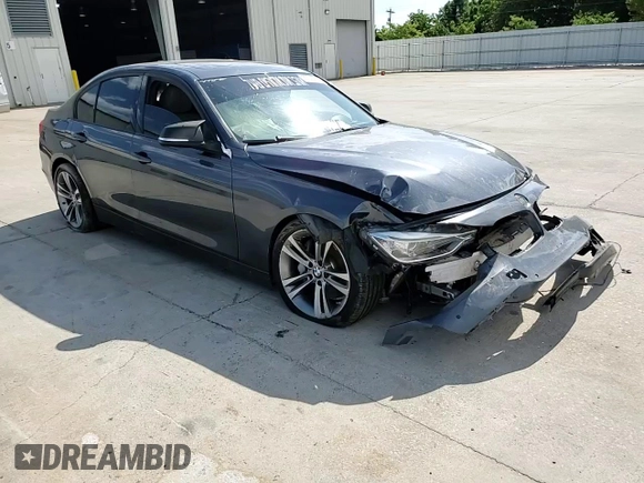 2012 BMW 3 Series 335i with VIN WBA3A9C5XCF474803, listed as a Copart auction lot 57940675 with 121,960 mi miles and Salvage title. Bid and sale history available at DreamBid. Image 13.