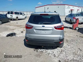 2021 Ford EcoSport S with VIN MAJ3S2FE6MC449330, listed as a IAAI auction lot 37742127 with 38,306 mi miles and . Bid and sale history available at DreamBid. Image 17.