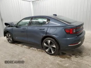 2023 Polestar 2 with VIN YSMED3KAXPL143617, listed as a Copart auction lot 78780934 with 26,604 mi miles and Salvage Title. Bid and sale history available at carsss.com. Image 2.
