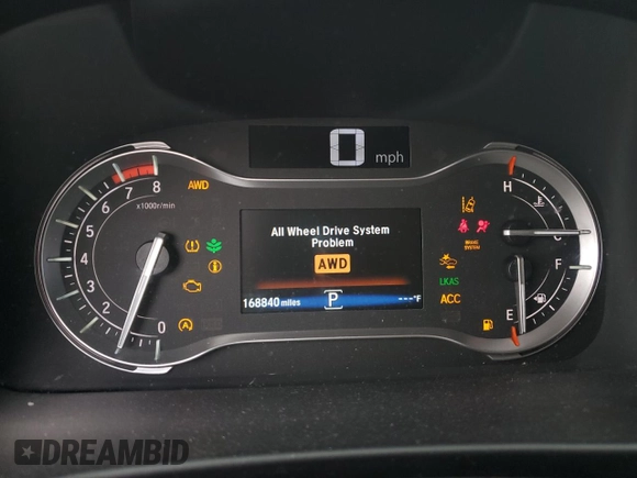 2017 Honda Pilot Elite with VIN 5FNYF6H03HB076656, listed as a Copart auction lot 47476465 with 168,840 mi miles and Salvage Title. Bid and sale history available at DreamBid. Image 9.