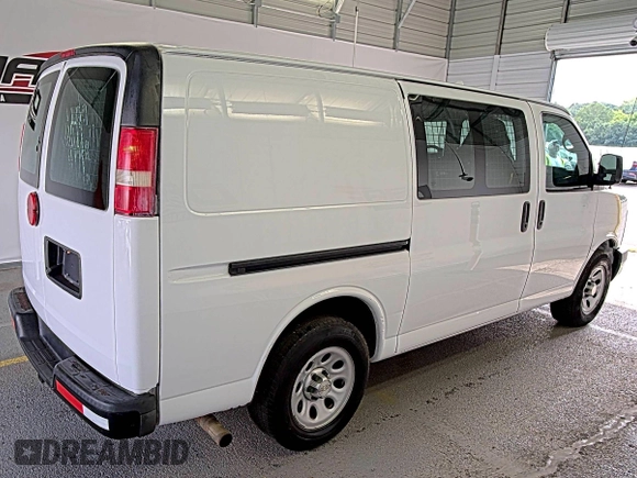 2013 Chevrolet Express Cargo with VIN 1GCSGAFX4D1156427, listed as a IAAI auction lot 42792050 with 229,858 mi miles and . Bid and sale history available at DreamBid. Image 39.