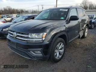 2018 Volkswagen Atlas 3.6L V6 SEL with VIN 1V2MR2CA8JC584928, listed as a Copart auction lot 45660995 with 166,690 mi miles and Salvage Title. Bid and sale history available at carsss.com. Image 1.