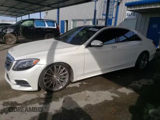 2015 Mercedes-Benz S 550 z VIN WDDUG8CB8FA163870, wystawiony jako Copart lot #49868035 z przebiegiem 224 239 mil mil oraz Szkoda całkowita • Salvage title. Historia ofert i sprzedaży dostępna na DreamBid. Obrazek 1.