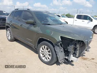2020 Jeep Cherokee Latitude with VIN 1C4PJLCB5LD581311, listed as a IAAI auction lot 42509499 with 105,831 mi miles and . Bid and sale history available at DreamBid. Image 1.