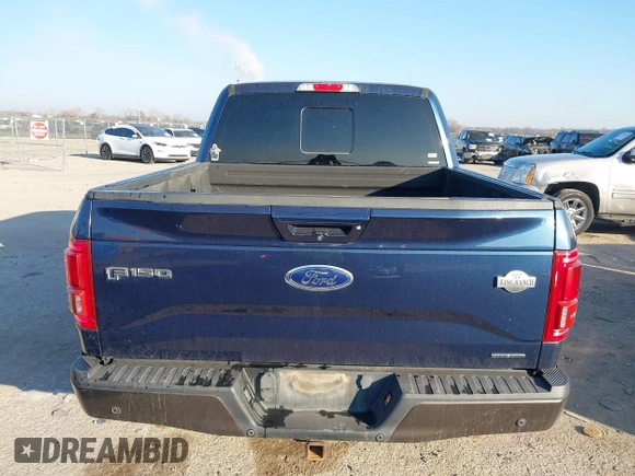 2015 Ford F-150 XLT with VIN 1FTEW1EF7FFC92338, listed as a IAAI auction lot 41243701 with 170,249 mi miles. Bid and sale history available at carsss.com. Image 16.