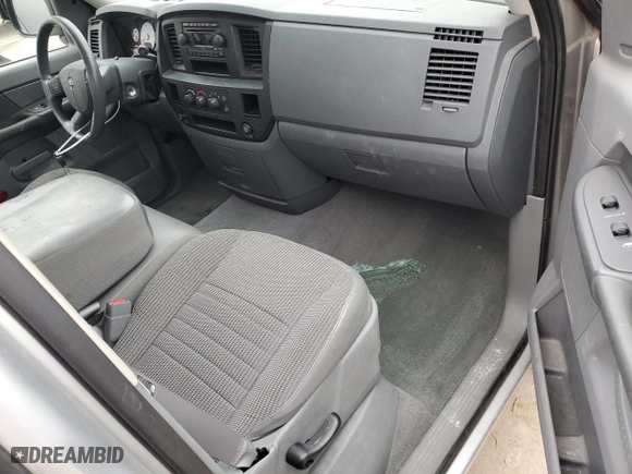 2006 Dodge Ram 1500 ST with VIN 1D7HA18K86J244595, listed as a Copart auction lot 43955415 with 119,541 mi miles and Salvage Title. Bid and sale history available at carsss.com. Image 8.