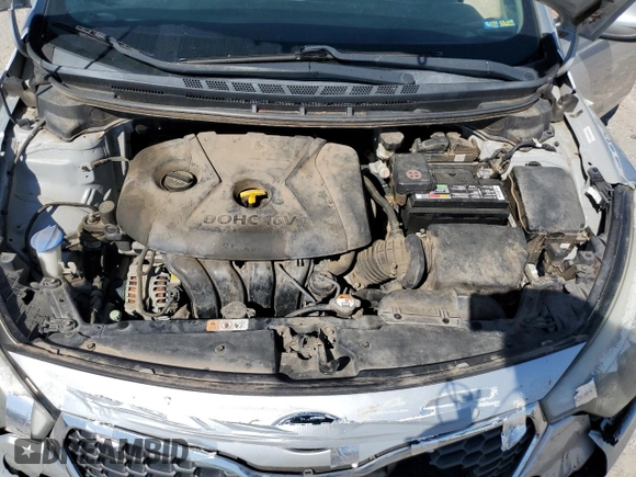 2015 Kia Forte LX with VIN KNAFK4A68F5348071, listed as a Copart auction lot 51964995 with 120,492 mi miles and Salvage Title. Bid and sale history available at carsss.com. Image 12.
