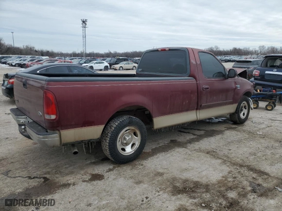 1999 Ford F-150 Work Series with VIN 1FTRF17W1XKB48291, listed as a Copart auction lot 45526035 with 154,699 mi miles and Salvage Title. Bid and sale history available at carsss.com. Image 3.