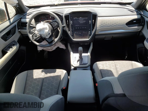 2025 Subaru Forester with VIN JF2SLDAC7SH407254, listed as a Copart auction lot 53615955 with 5,134 mi miles and Salvage title. Bid and sale history available at DreamBid. Image 8.