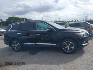 2019 Infiniti QX60 LUXE with VIN 5N1DL0MN0KC549578, listed as a IAAI auction lot 41362311 with 162,457 mi miles. Bid and sale history available at carsss.com. Image 13.