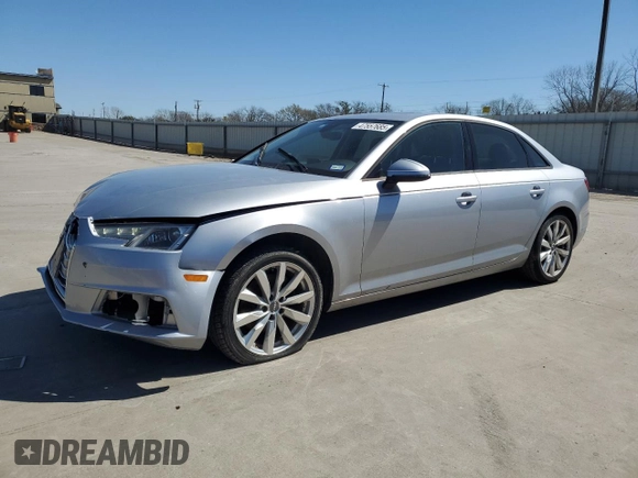 2017 Audi A4 ultra Premium with VIN WAUGMAF44HN059776, listed as a Copart auction lot 47557685 with 81,730 mi miles and Salvage Title. Bid and sale history available at carsss.com. Image 1.