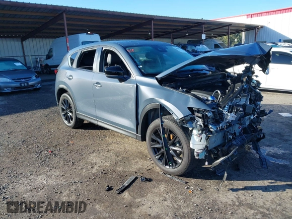 2023 Mazda CX-5 S Preferred with VIN JM3KFBCM6P0240348, listed as a IAAI auction lot 41503228 with 10,906 mi miles and . Bid and sale history available at carsss.com. Image 1.