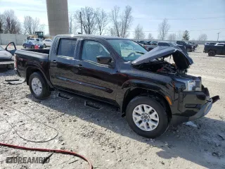 2023 Nissan Frontier SV with VIN 1N6ED1EK0PN651018, listed as a Copart auction lot 48667255 with 22,713 mi miles and Salvage Title. Bid and sale history available at carsss.com. Image 4.