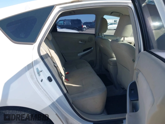 2010 Toyota Prius II with VIN JTDKN3DU3A0135421, listed as a IAAI auction lot 41935937 with 148,840 mi miles and . Bid and sale history available at DreamBid. Image 8.