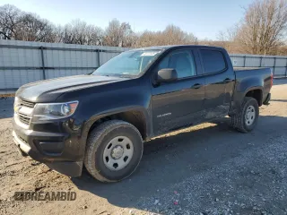 2019 Chevrolet Colorado 2WD Work Truck with VIN 1GCGSBEA9K1329928, listed as a Copart auction lot 45122335 with 129,863 mi miles and Salvage Title. Bid and sale history available at carsss.com. Image 1.