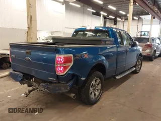 2014 Ford F-150 XL with VIN 1FTFX1CF3EFA38757, listed as a IAAI auction lot 41699899 with 174,214 mi miles. Bid and sale history available at carsss.com. Image 4.