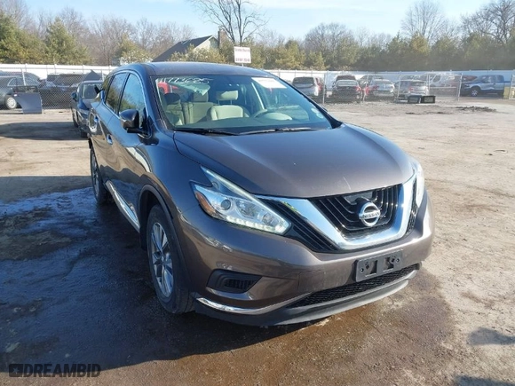 2015 Nissan Murano SV with VIN 5N1AZ2MH8FN231290, listed as a IAAI auction lot 41773685 with 147,715 mi miles. Bid and sale history available at carsss.com. Image 1.