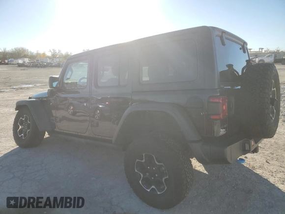 2022 Jeep Wrangler Unlimited Rubicon with VIN 1C4JJXR62NW170222, listed as a Copart auction lot 80116894 with 40,142 mi miles and Salvage title. Bid and sale history available at DreamBid. Image 2.