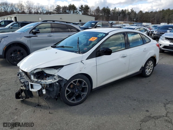 2012 Ford Focus SE with VIN 1FAHP3F2XCL179357, listed as a Copart auction lot 48151365 with 0 mi miles and Salvage Title. Bid and sale history available at carsss.com. Image 1.