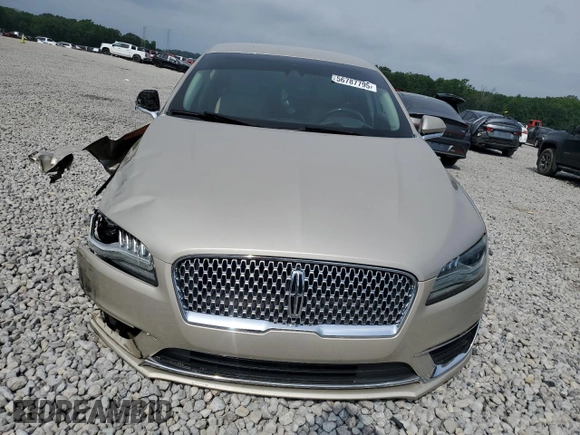 2017 Lincoln MKZ Hybrid Select with VIN 3LN6L5LU2HR629781, listed as a Copart auction lot 56787795 with 124,455 mi miles and Salvage title. Bid and sale history available at DreamBid. Image 5.