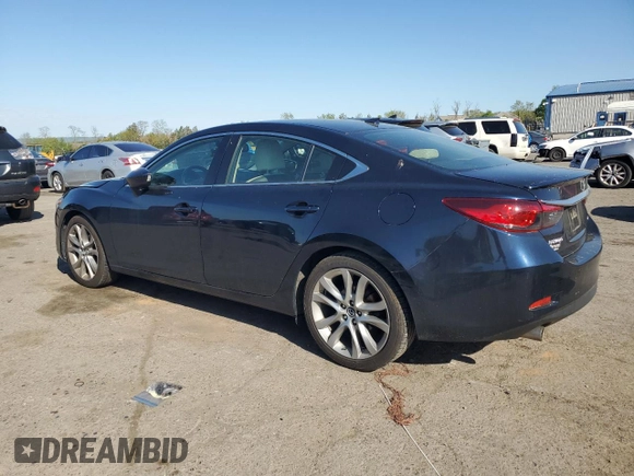 2015 Mazda 6 i Grand Touring with VIN JM1GJ1W54F1219695, listed as a Copart auction lot 54693755 with 125,314 mi miles and Salvage Title. Bid and sale history available at DreamBid. Image 2.