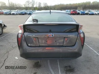 2016 Toyota Prius Two with VIN JTDKBRFU5G3505588, listed as a Copart auction lot 52018155 with 108,538 mi miles and Salvage Title. Bid and sale history available at DreamBid. Image 6.