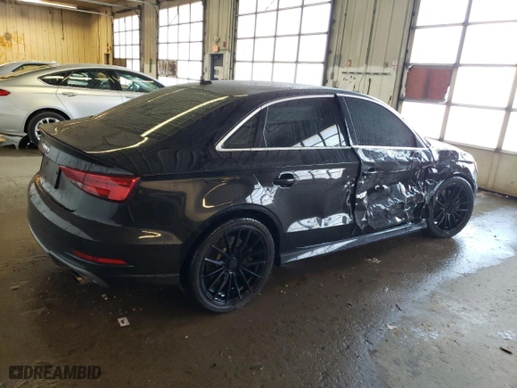 2019 Audi A3 Sedan Premium Plus with VIN WAUJEGFF0K1018454, listed as a Copart auction lot 46300714 with 70,860 mi miles. Bid and sale history available at carsss.com. Image 3.